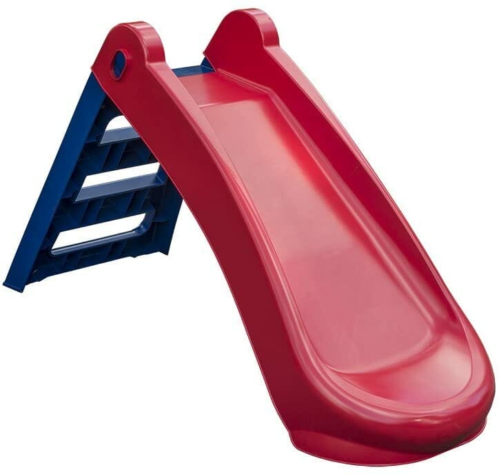 1. PalPlay Folding Slide Red Blue