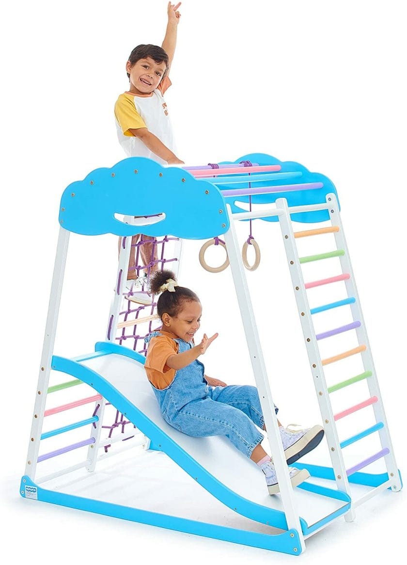 2. Indoor Playground Toddler Climber Slide