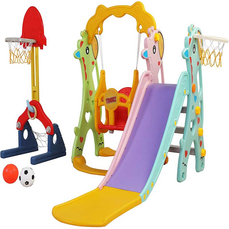 3.-JAXPETY-5-in-1-Toddler-Slide-and-Swing-Set