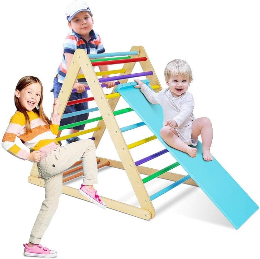 5. BABY JOY 3 in 1 Slide for Kids