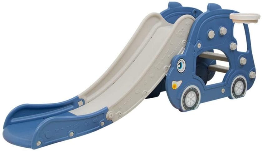 4. HAIWAI Kids Slide, 4 in 1 Slide with Induction Music